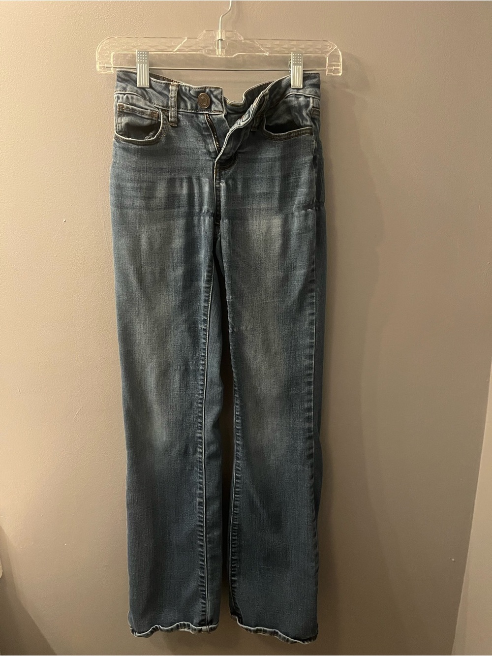 Source Unknown Women's Wide-Leg Jeans in Medium Blue Wash